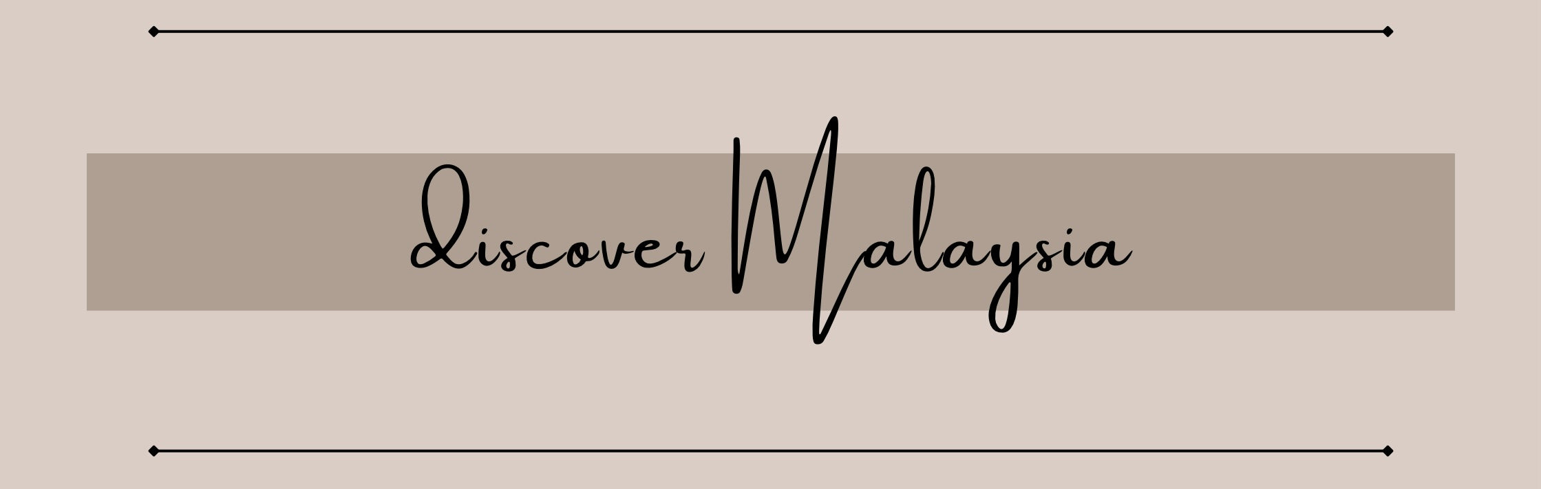 CRAFTING OUR JOURNEY | Discover  Malaysia 
