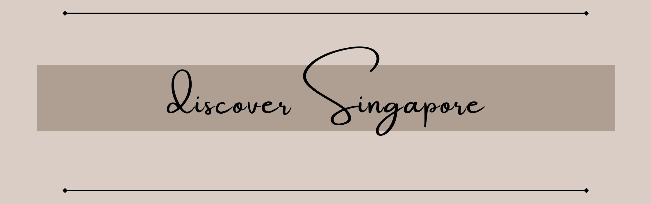 CRAFTING OUR JOURNEY | Discover  Singapore