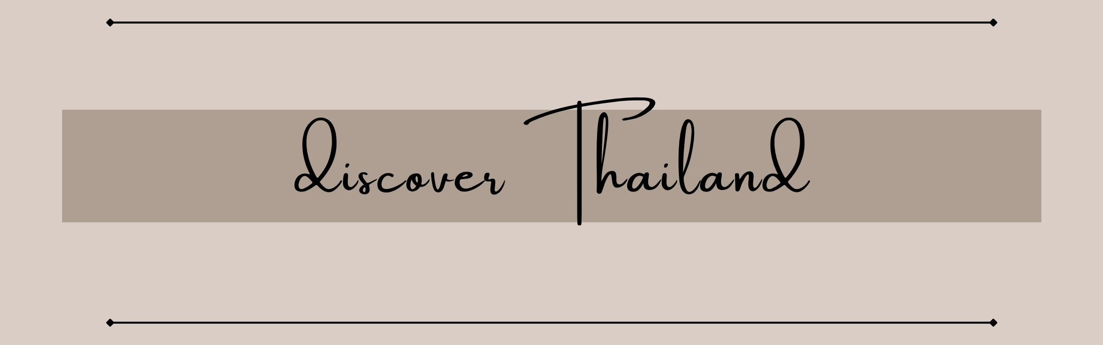 CRAFTING OUR JOURNEY | Discover  Thailand
